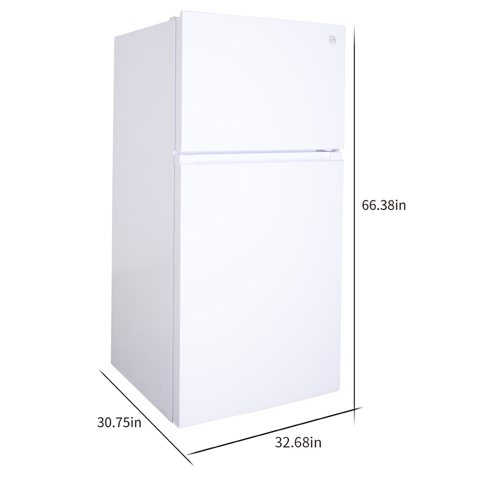 20.5 cu. ft. Top Freezer Refrigerator White A121014936