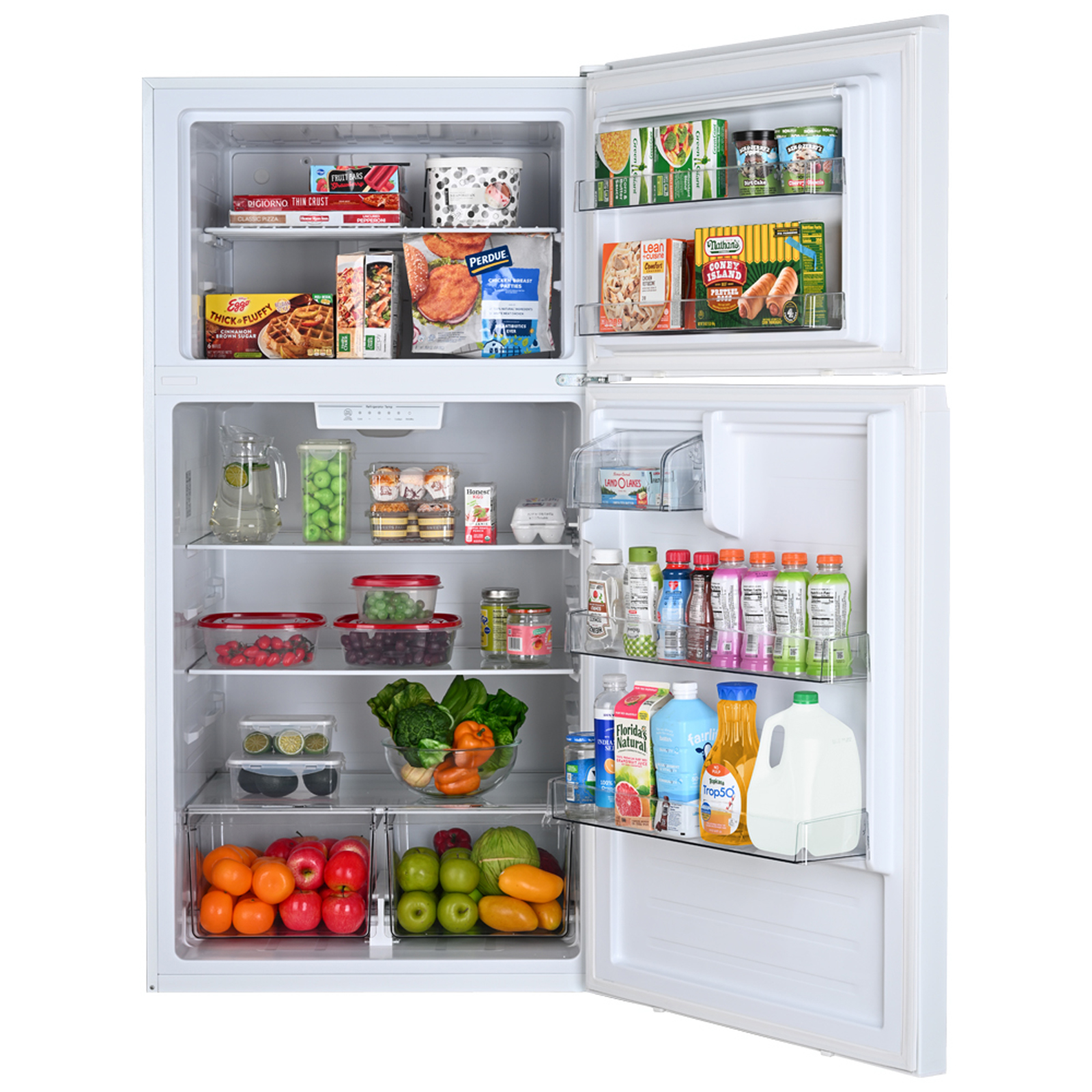 20.5 cu. ft. Top Freezer Refrigerator White A121014936