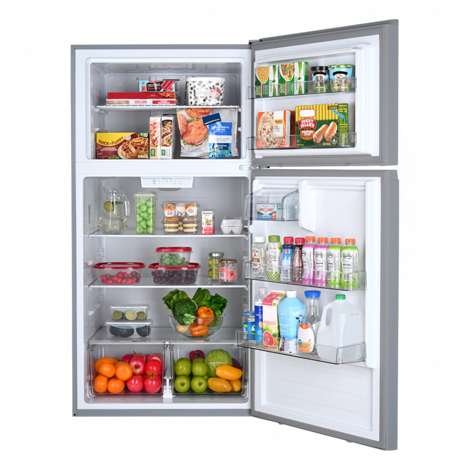 20.5 cu. ft. Top Freezer Refrigerator Stainless Steel w/Fingerprint Resistance A121014938