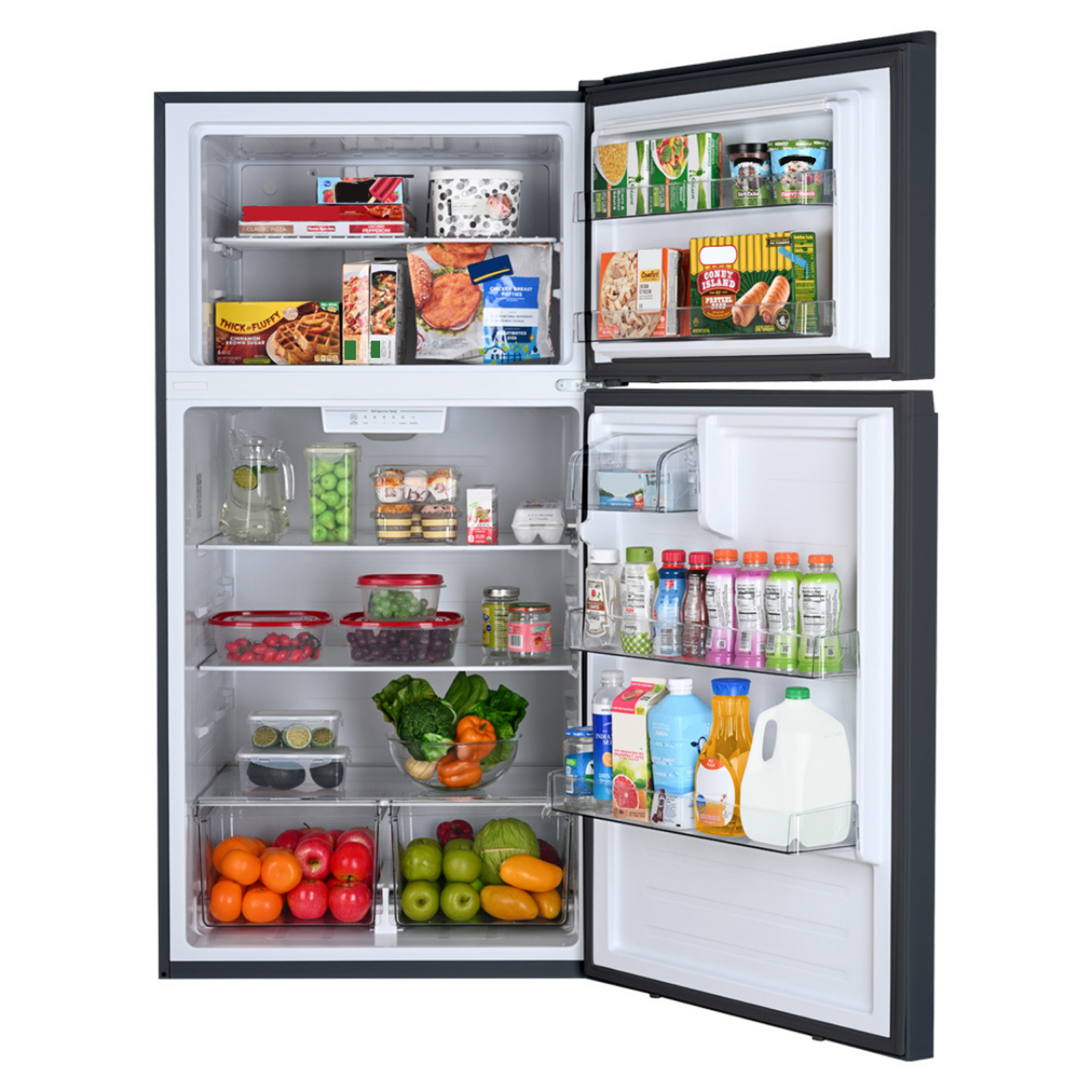 20.5 cu. ft. Top Freezer Refrigerator  Black A121015068
