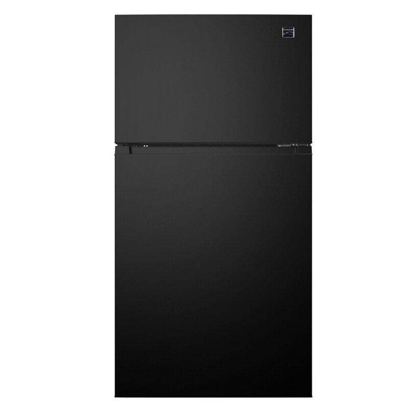 20.4 cu. ft. Top Freezer Refrigerator w/ Icemaker, 33" Wide  Black A122390966