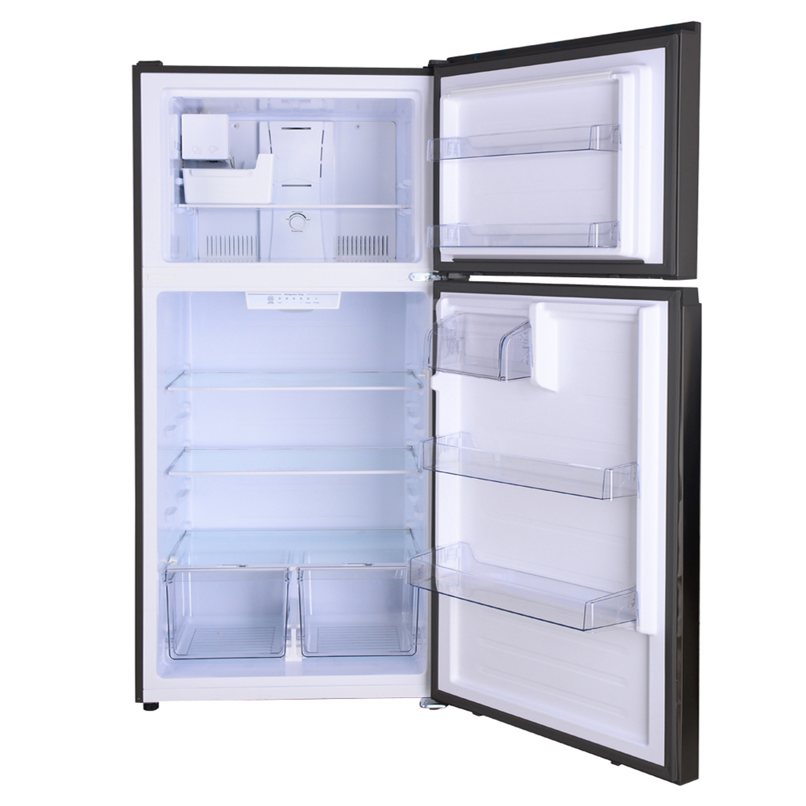 20.4 cu. ft. Top Freezer Refrigerator w/ Icemaker, 33" Wide  Black A122390966