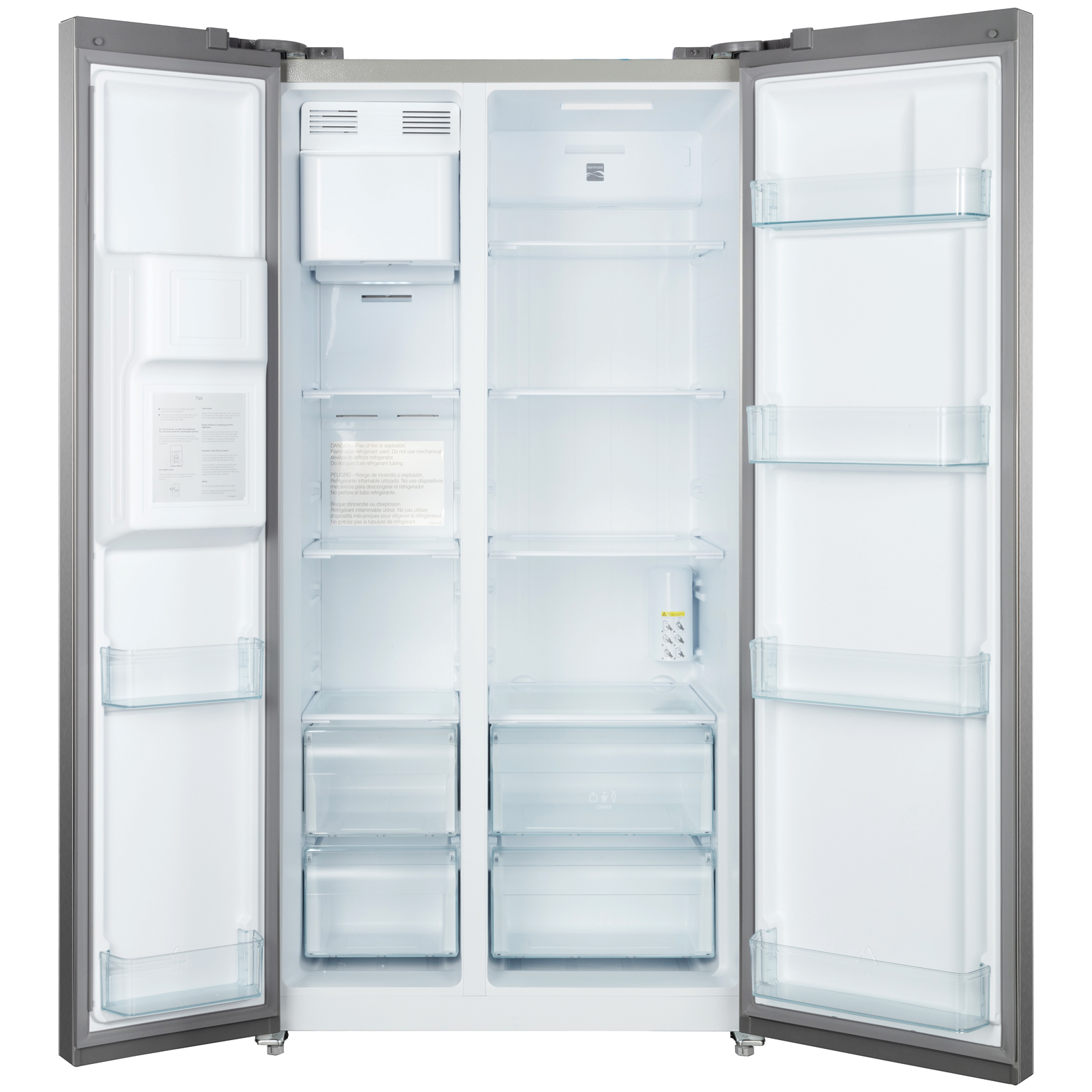 20 cu. ft. Side-by-Side Refrigerator  Fingerprint-Resistant Stainless Steel A123384796