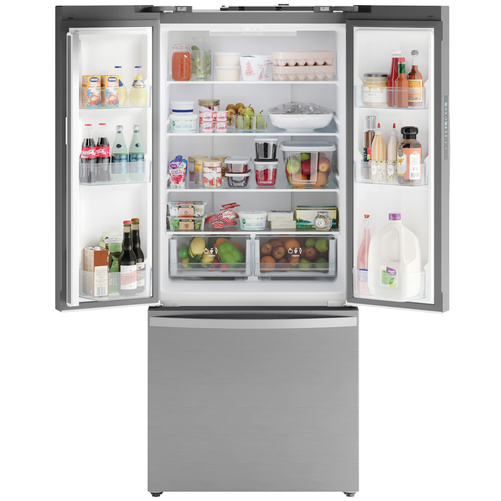 20.3 cu. ft. French Door Refrigerator  Fingerprint-Resistant Stainless Steel A123384797