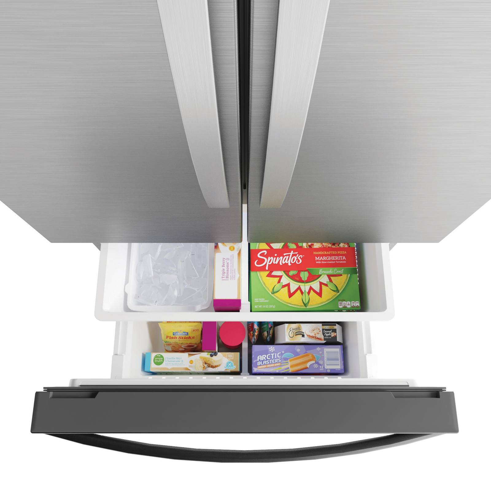 20.3 cu. ft. French Door Refrigerator  Fingerprint-Resistant Stainless Steel A123384797