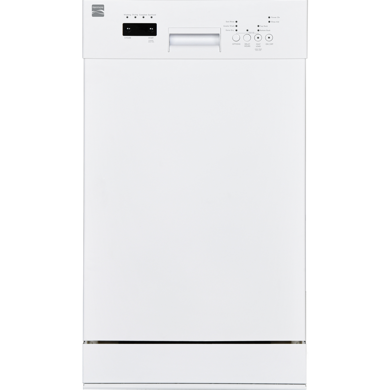 18" Built-in Dishwasher with UltraWash® Plus System and EasyFlex 3rd Rack White A124333648