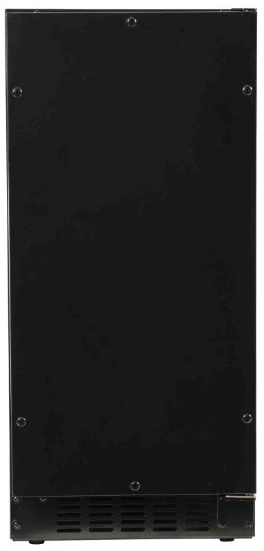 24" Refrigerator with Solid Stainless Door view 2