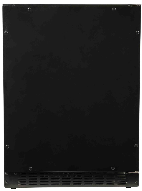 24" Refrigerator with Solid Stainless Door view 4