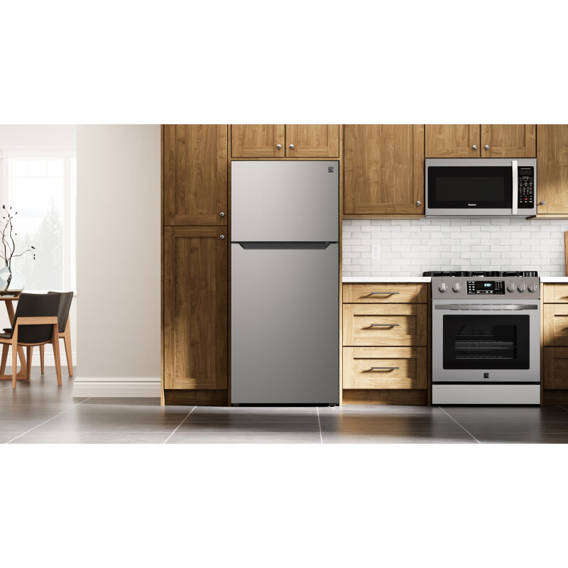 20.2 cu. ft. Top Freezer Refrigerator Fingerprint Resistant Metallic Steel A125007829