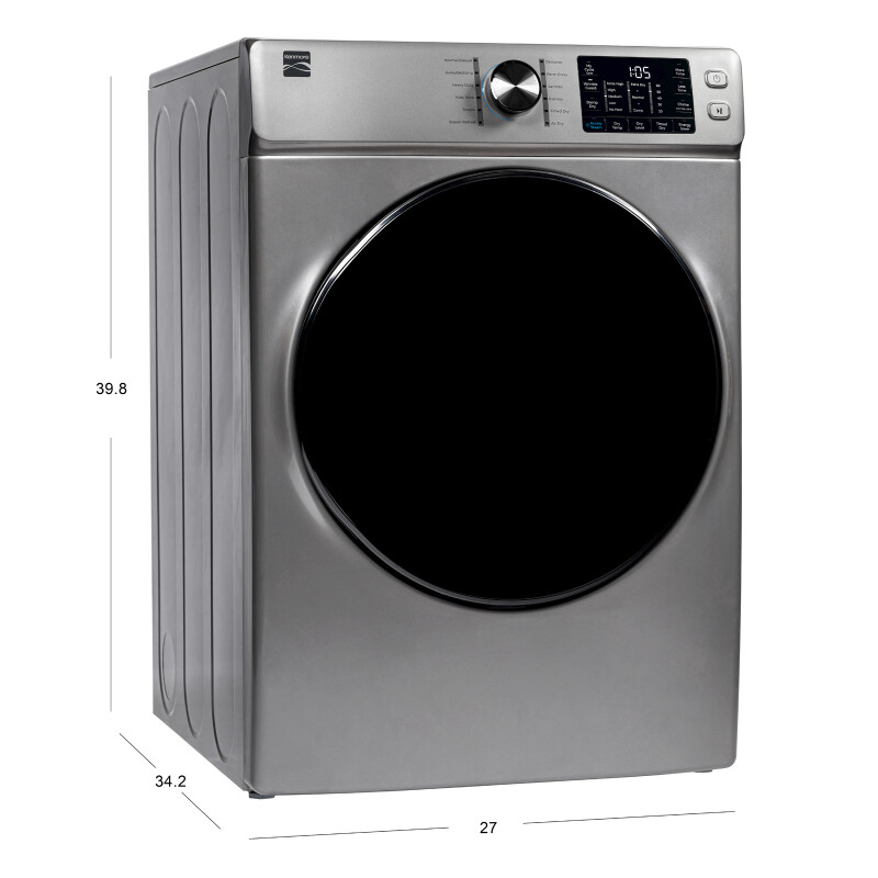 8.0 cu. ft. Electric Front-Load Dryer with Accela Steam Technology A126595079