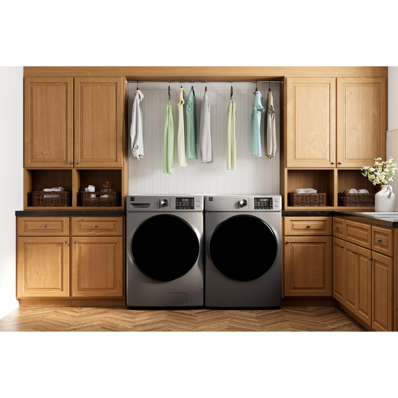 8.0 cu. ft. Electric Front-Load Dryer with Accela Steam Technology A126595079