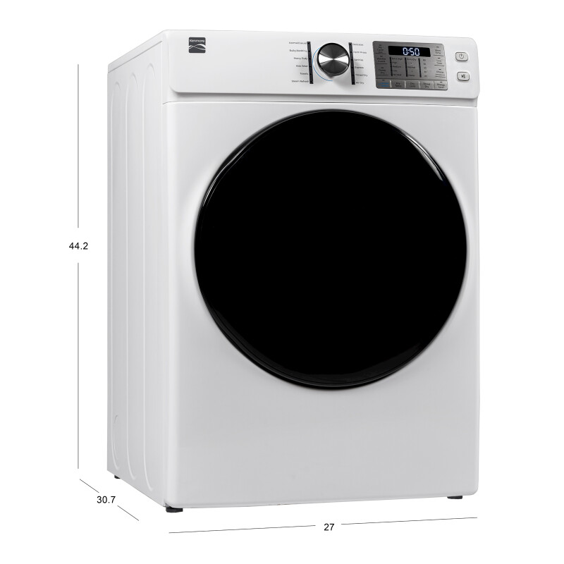 8.0 cu. ft. Electric Front-Load Dryer with Accela Steam Technology A126595082