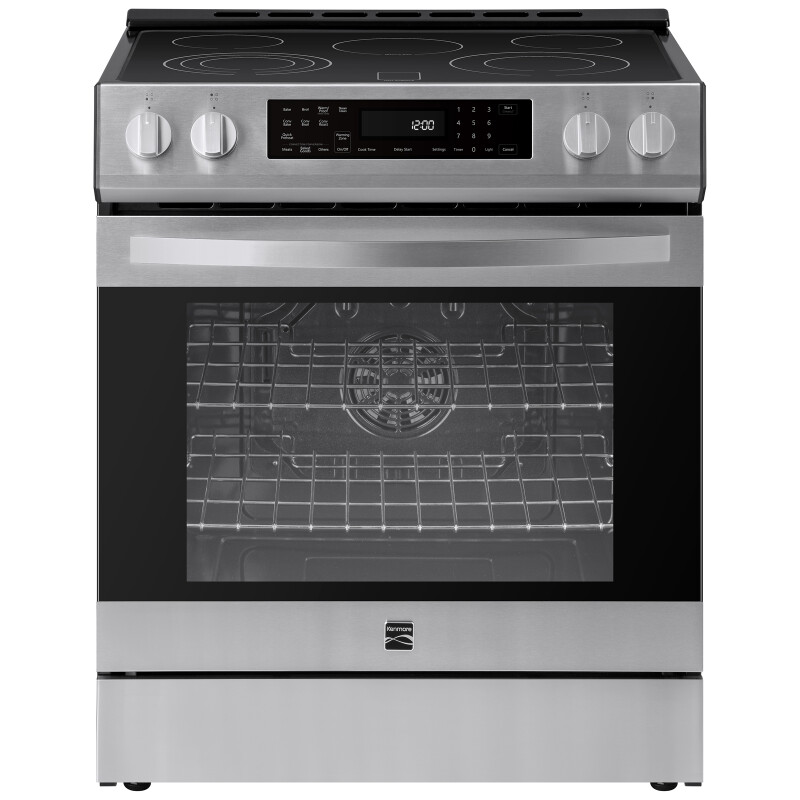 5.6 cu. ft. Front-Control Electric Range with True Convection, and Steam Clean Oven A127344053