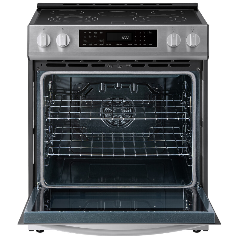 5.6 cu. ft. Front-Control Electric Range with True Convection, and Steam Clean Oven A127344053