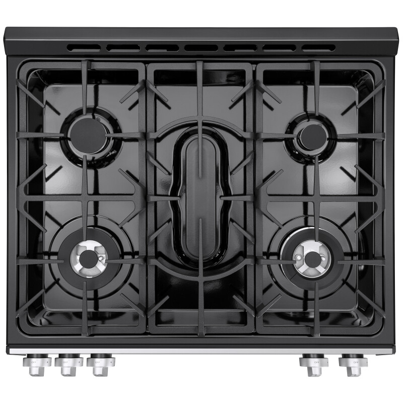 5.6 cu. ft. Front-Control Gas Range with 5 Burners, True Convection, Air Fry and Self-Clean A127344054