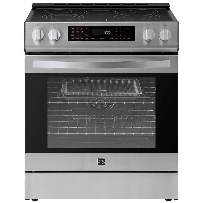 5.6 cu. ft. Front-Control Electric Range with True Convection, Air Fry, and Self-Clean Oven A127344056