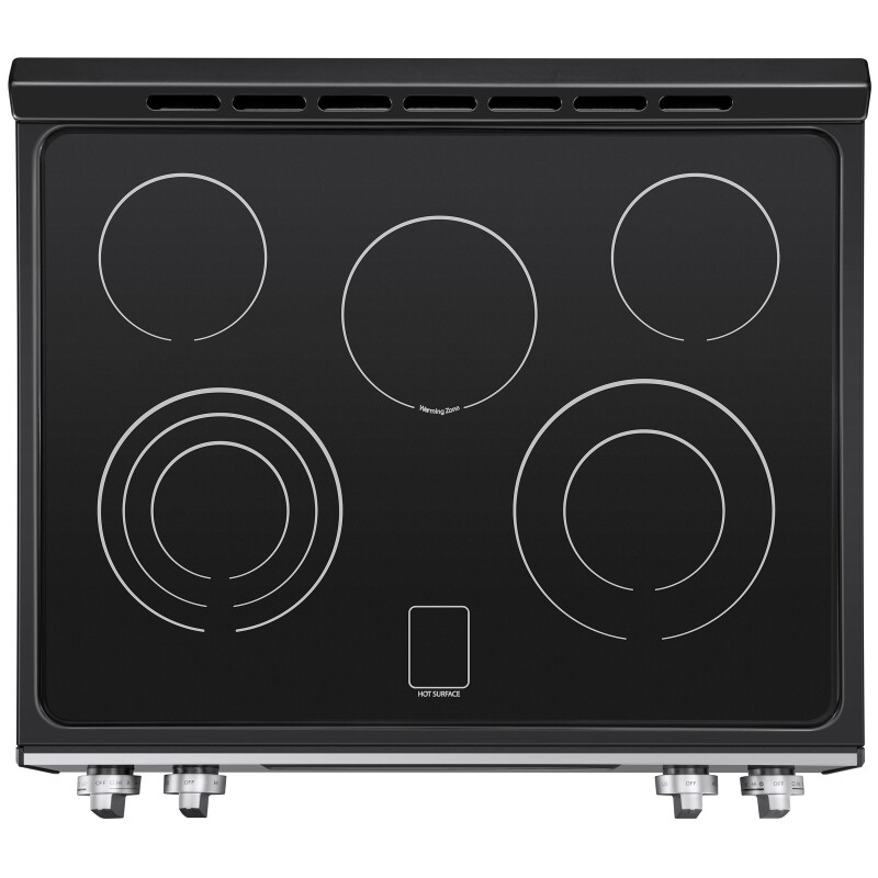 5.6 cu. ft. Front-Control Electric Range with True Convection, Air Fry, and Self-Clean Oven A127344056