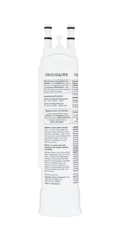 Frigidaire PurePour Water Filter Bypass for PWF-1™ FPPWFU01 White A15601102 Picture 1