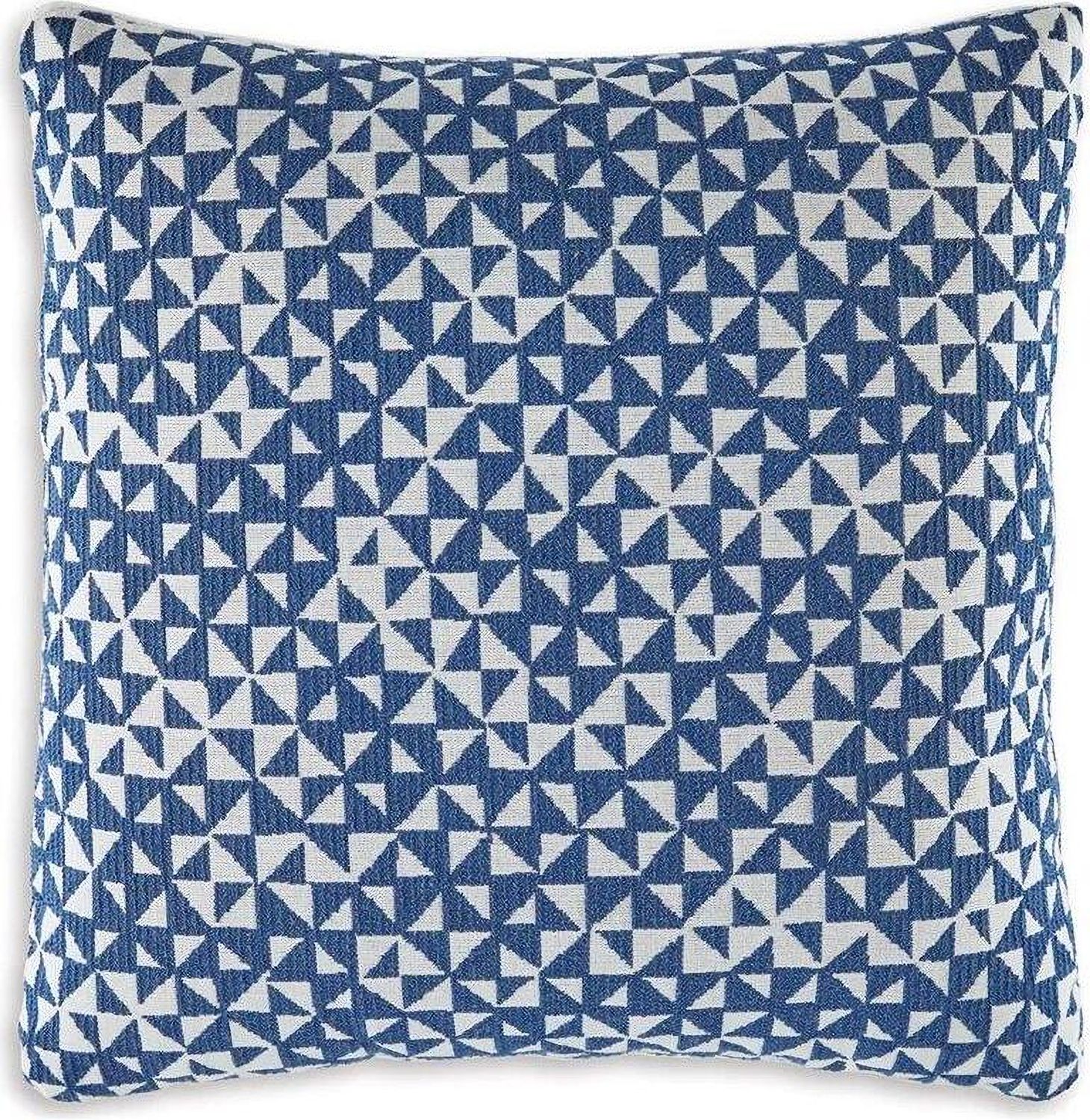 Jaycott Next-Gen Nuvella Pillow Set of 4 In Blue and White A1900001