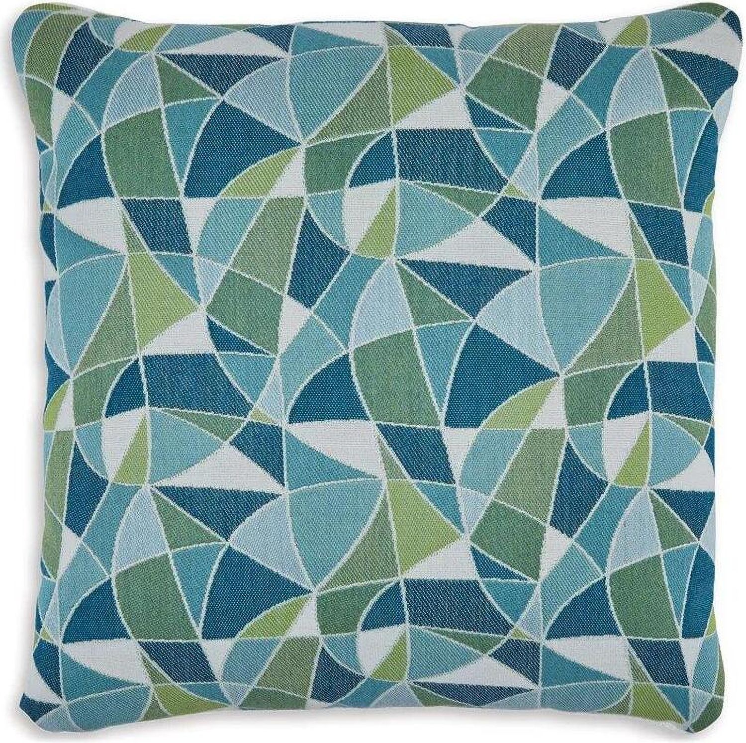 Seanow Next-Gen Nuvella Pillow Set of 4 In Green and White A1900005