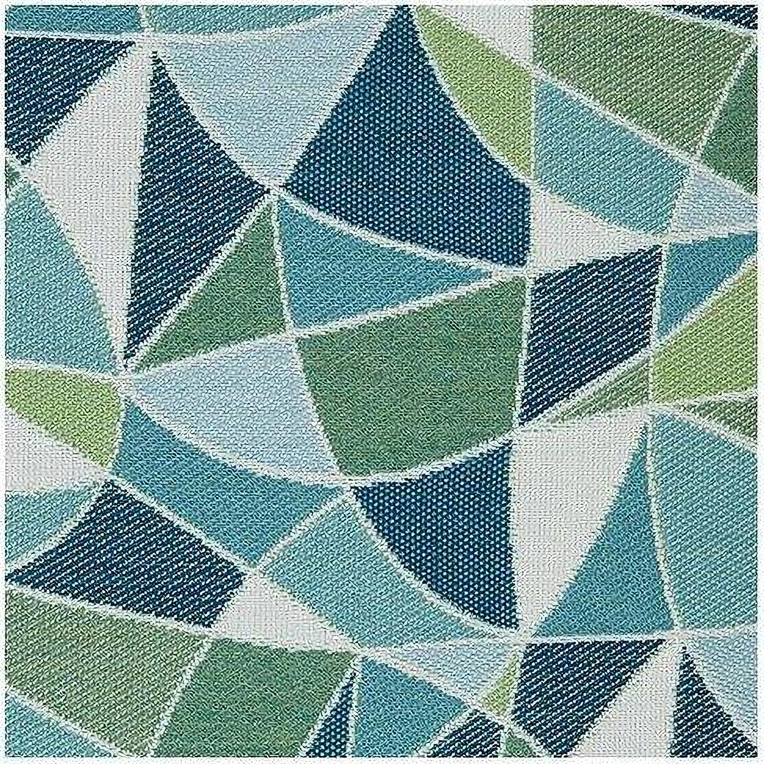 Seanow Next-Gen Nuvella Pillow Set of 4 In Green and White A1900005