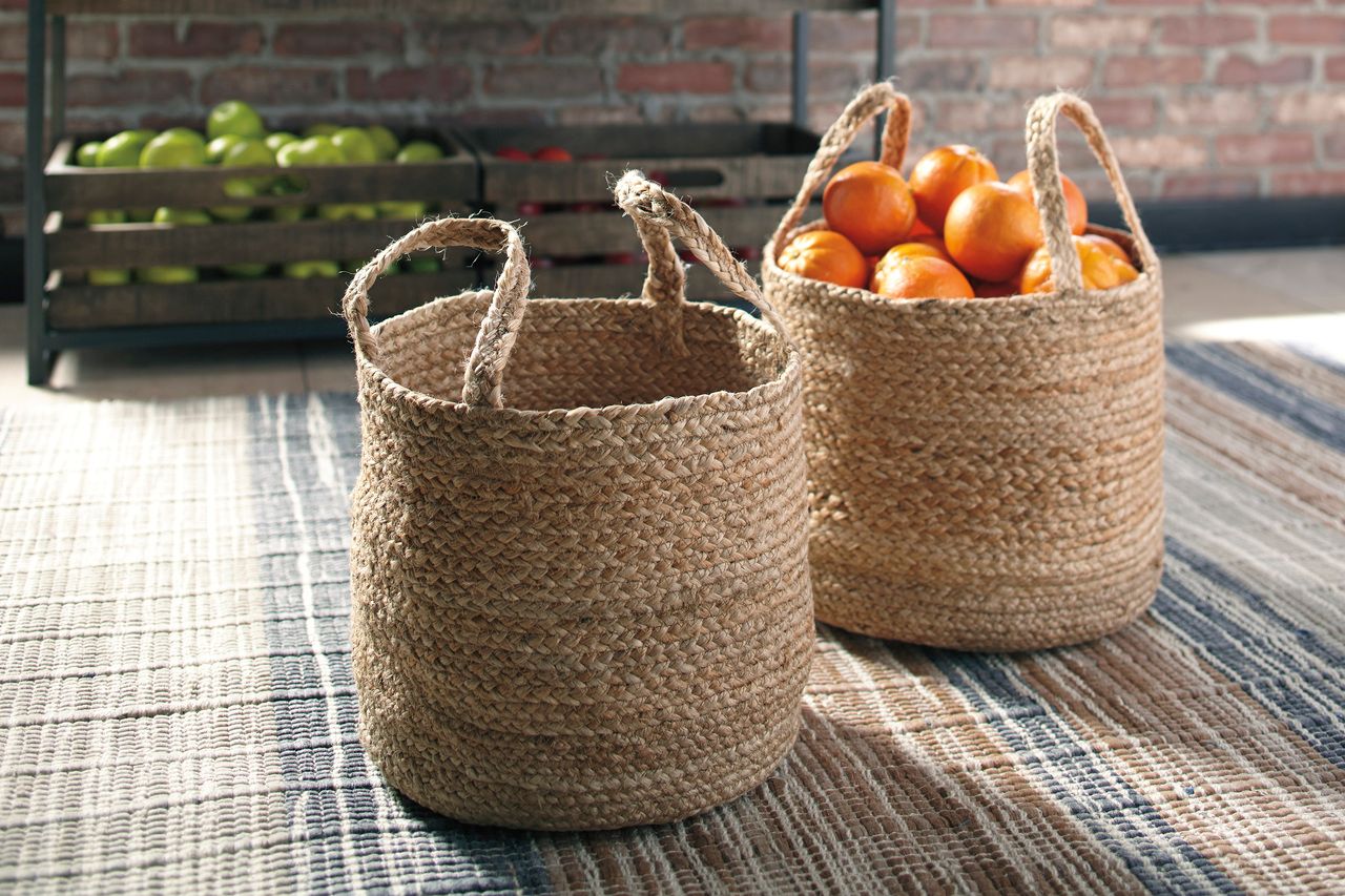 Brayton Natural Basket Set of 2 A2000094