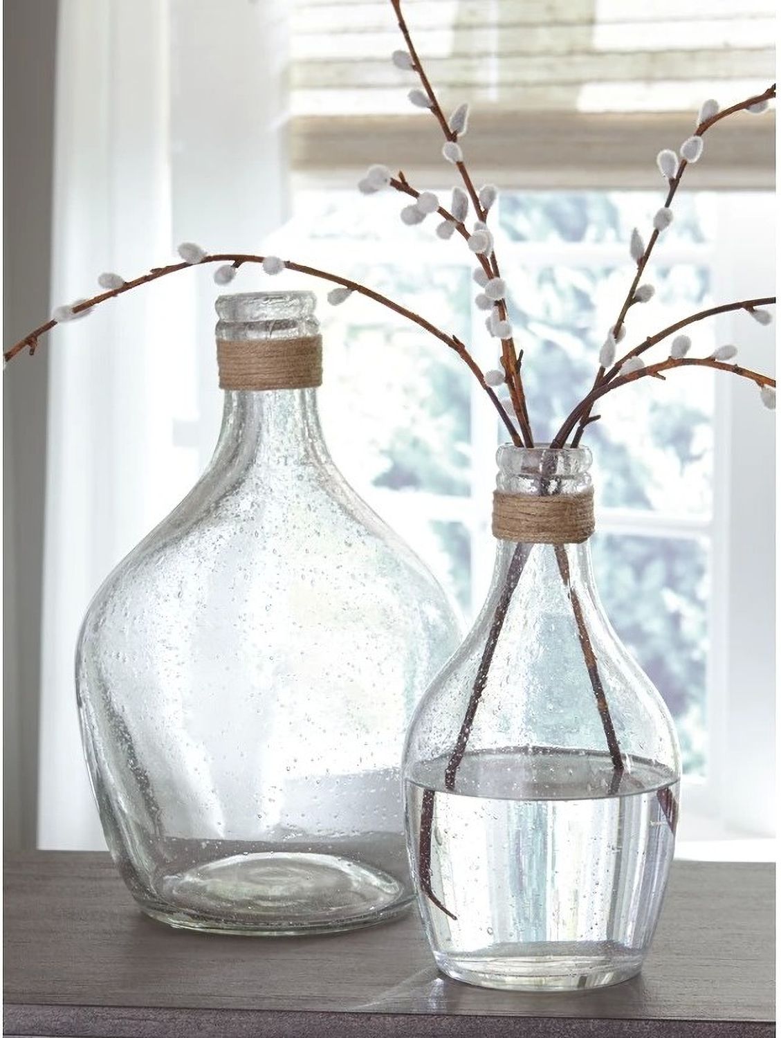 Marcin Clear Vase Set of 2 A2000246