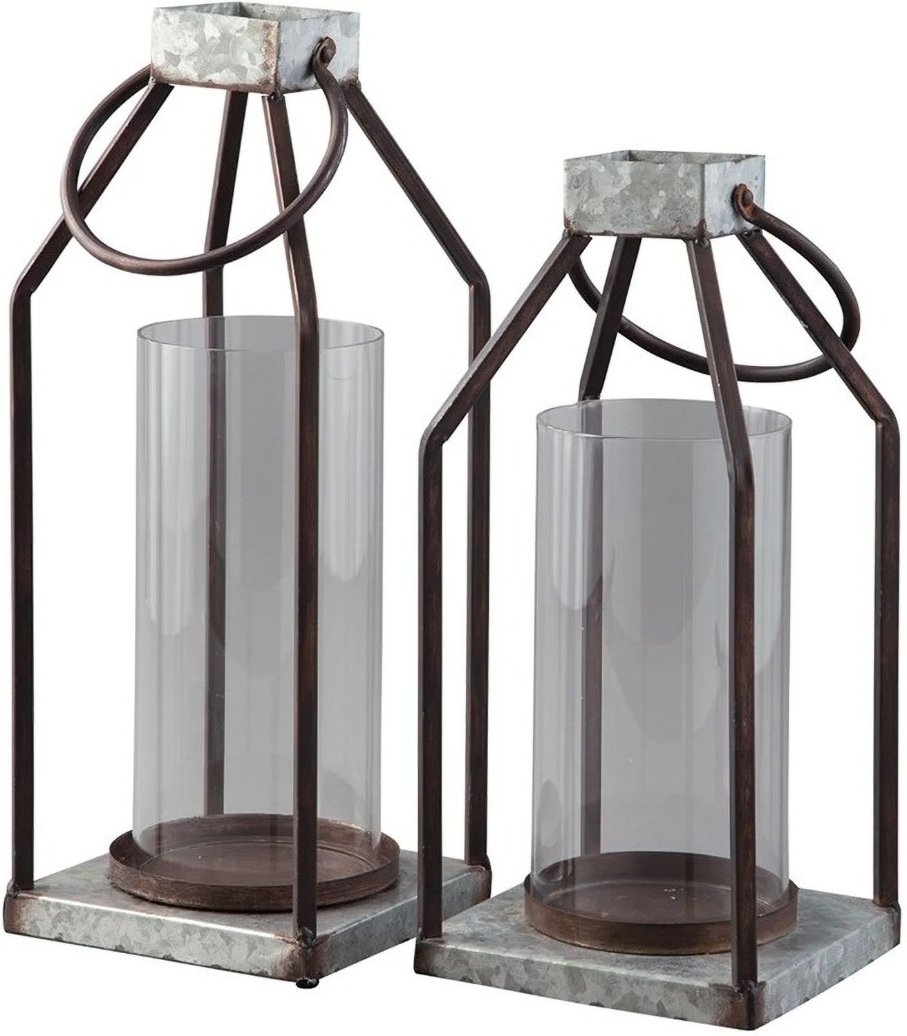 Diedrick Gray And Black Lantern Set of 2 A2000346