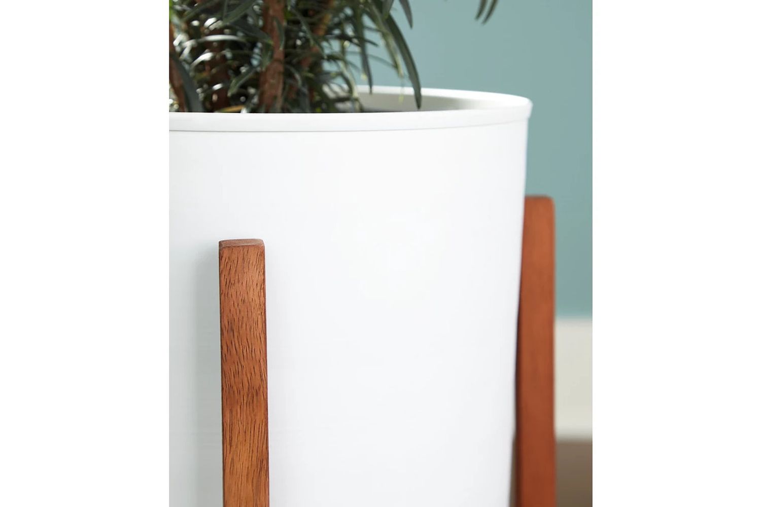 Dorcey White/Brown Planter Set of 2 A2000427