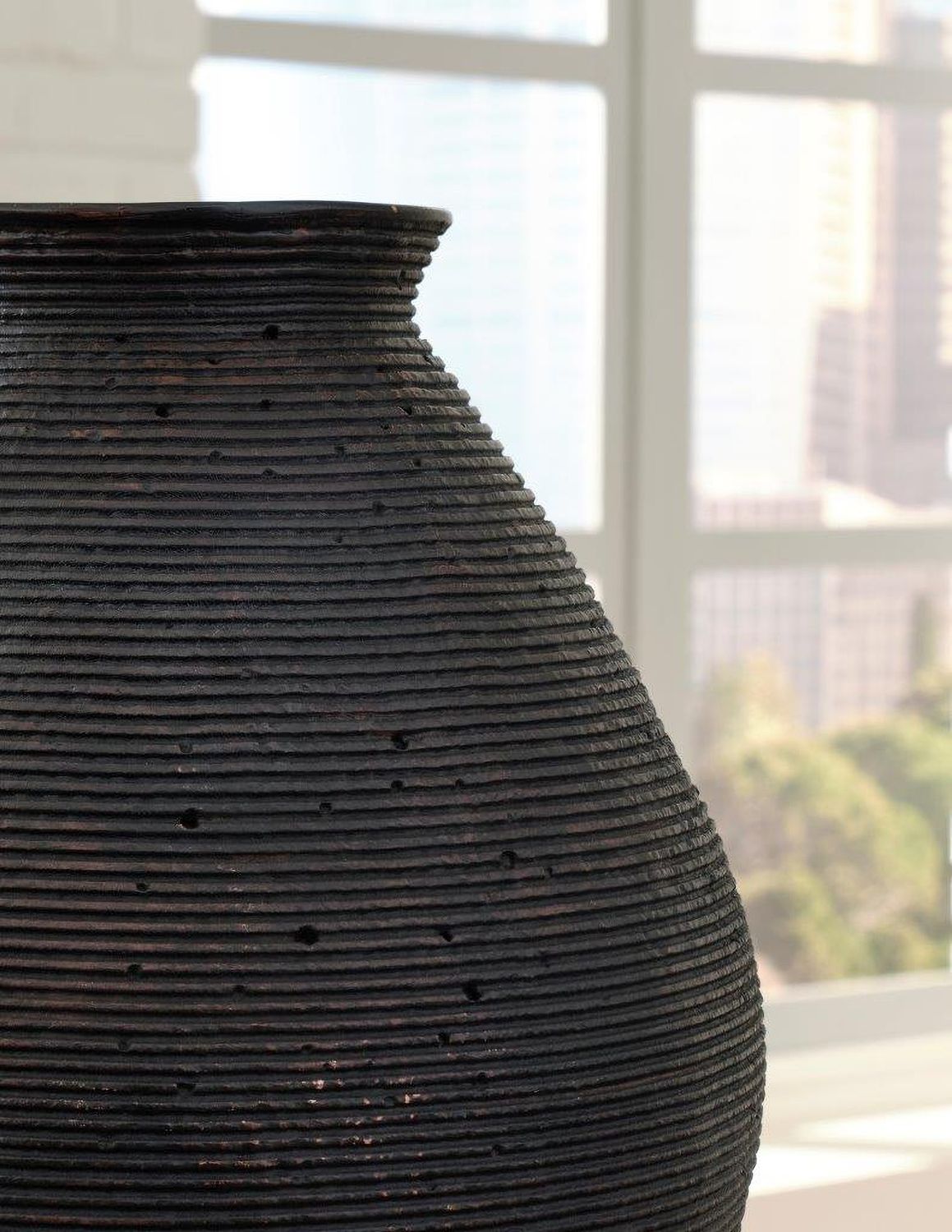 Hannela Antique Brown Large Vase A2000512