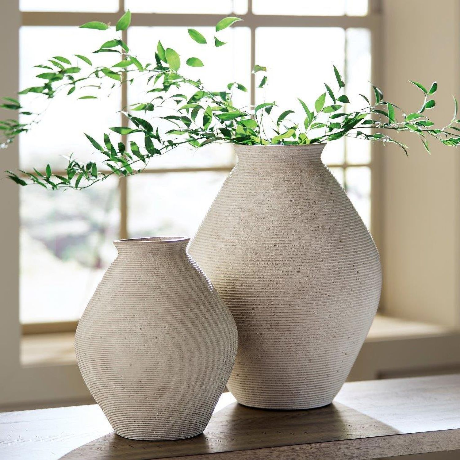 Hannela Antique Tan Large Vase A2000514