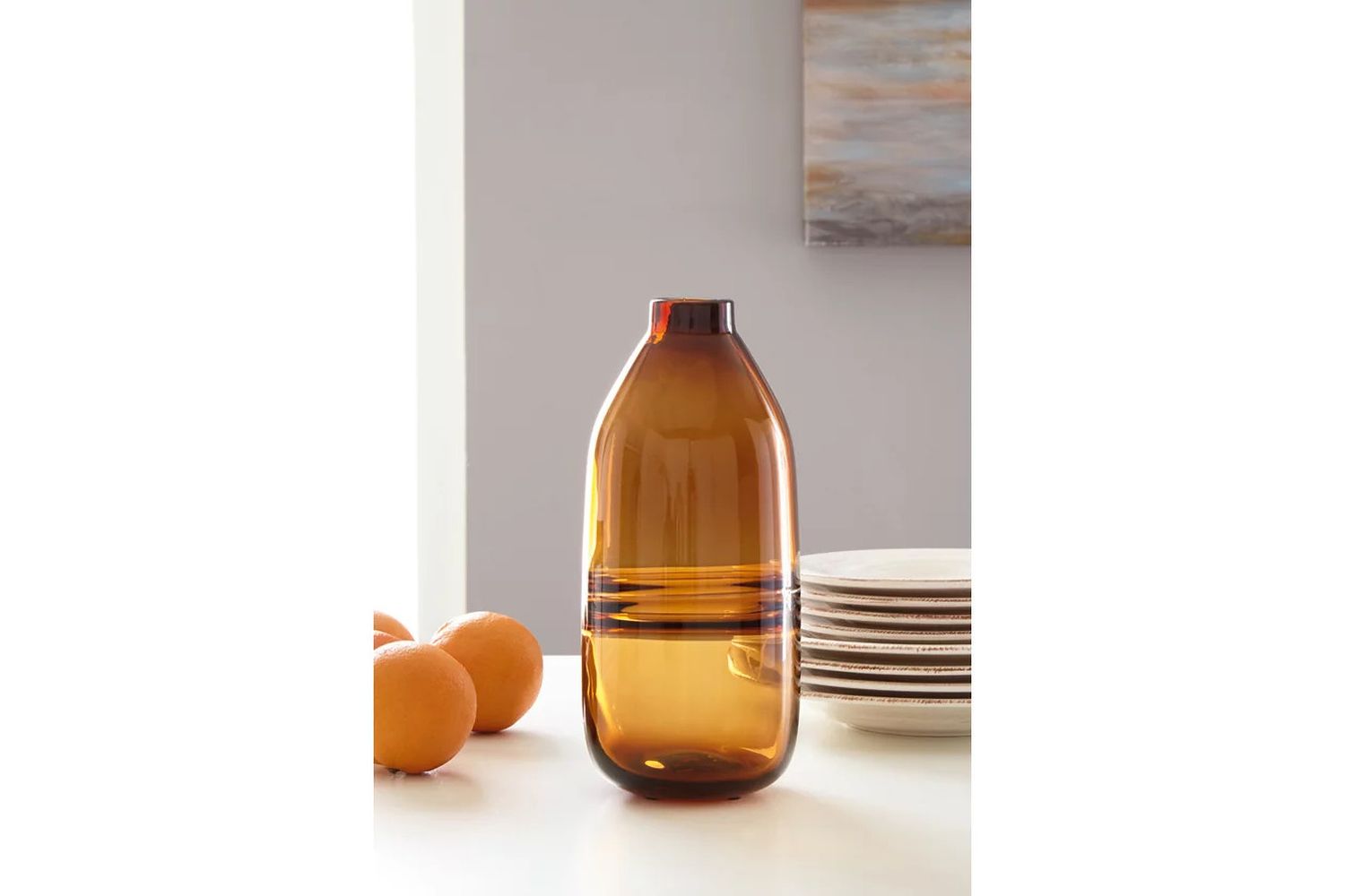 Lemmitt Amber Vase A2000541