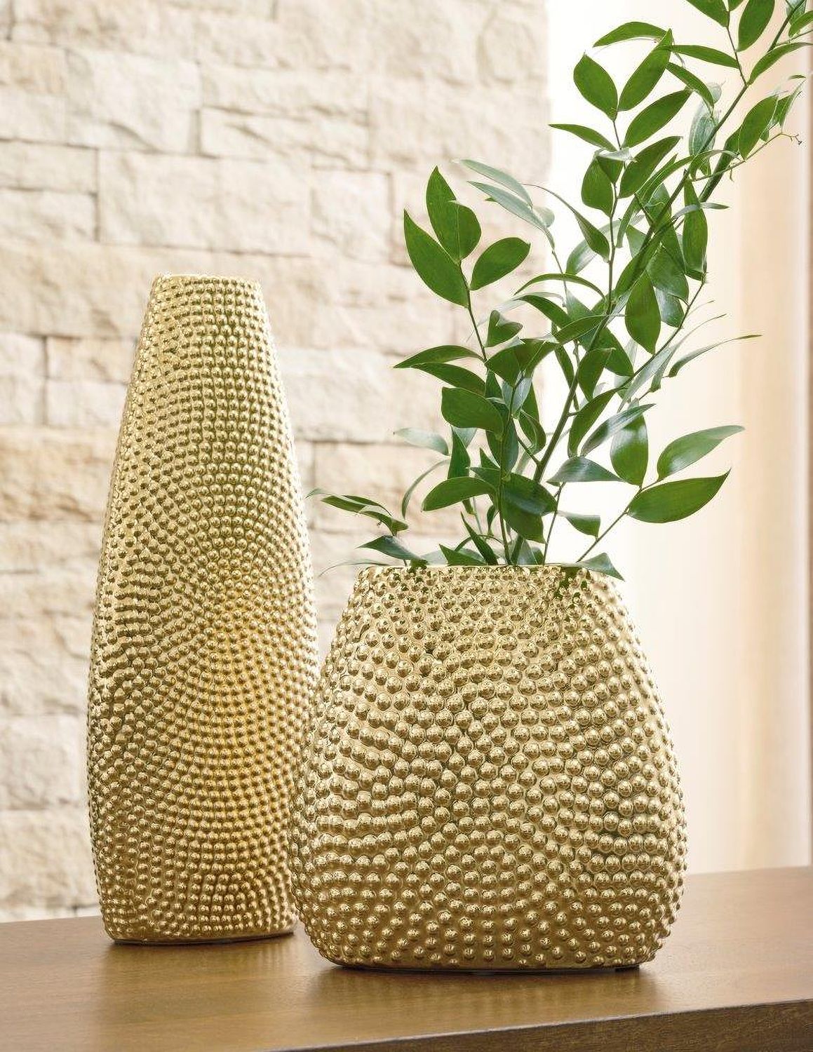 Efim Goldtone Large Vase A2000576
