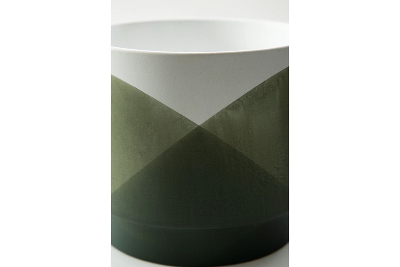 Ardenridge Green And White Planter Set Of 2 A2000579