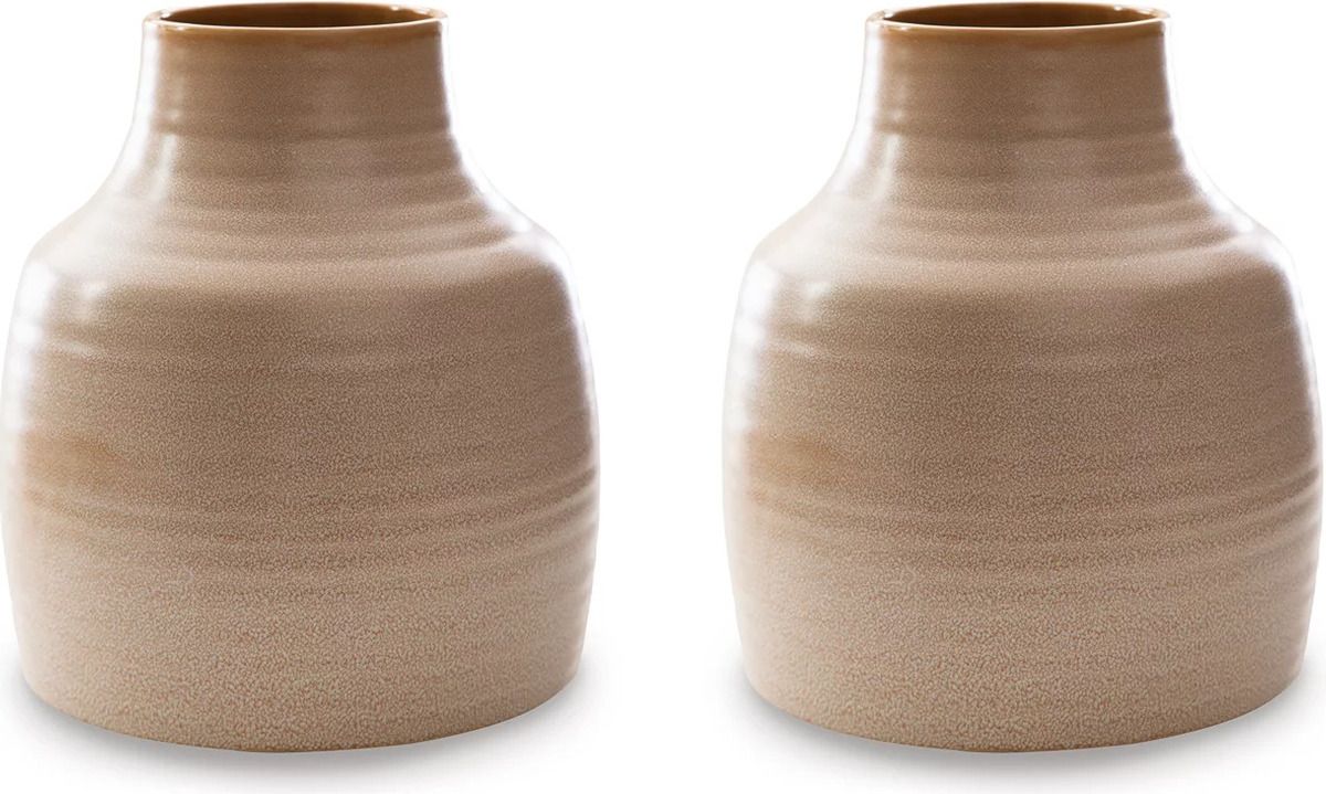 Millcott Tan Vase Set of 2 A2000582