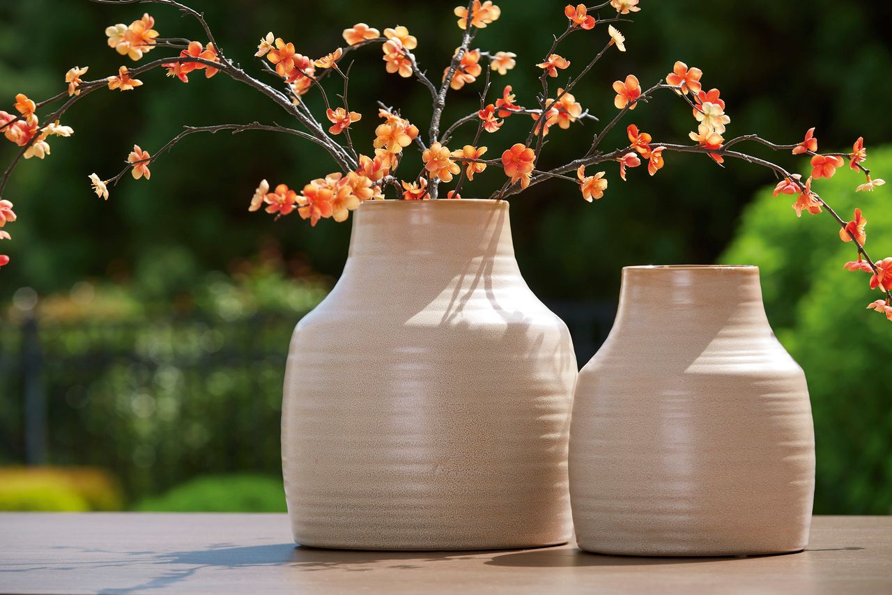 Millcott Tan Vase Set of 2 A2000582