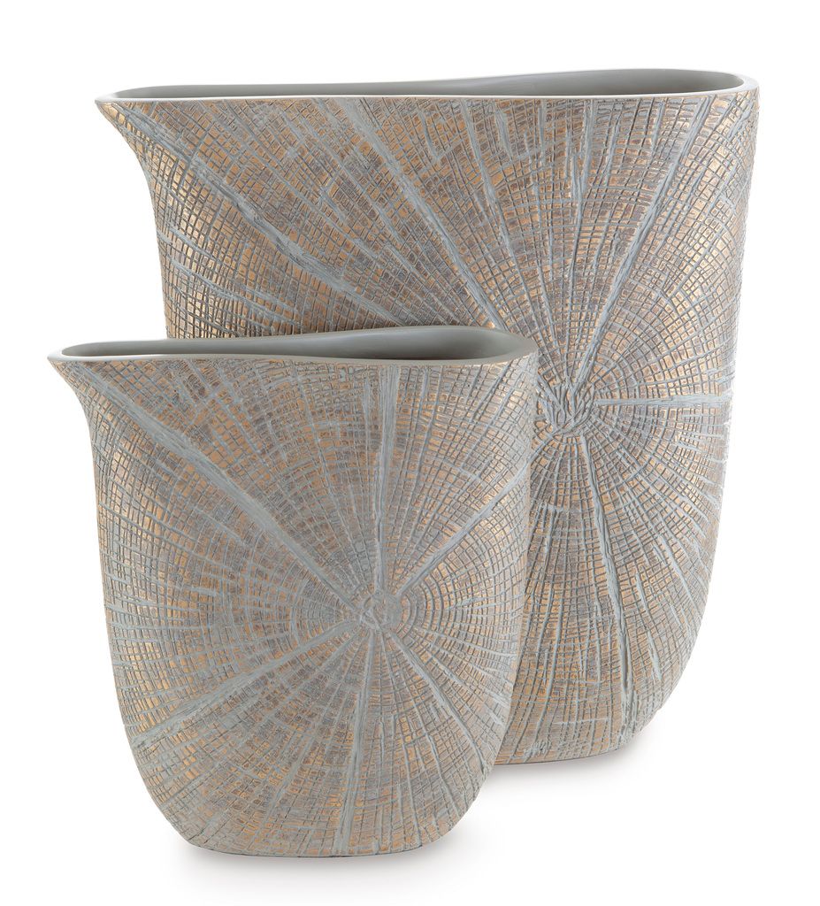 Ardenley Antique Gold Finish Vase Set of 2 A2000607