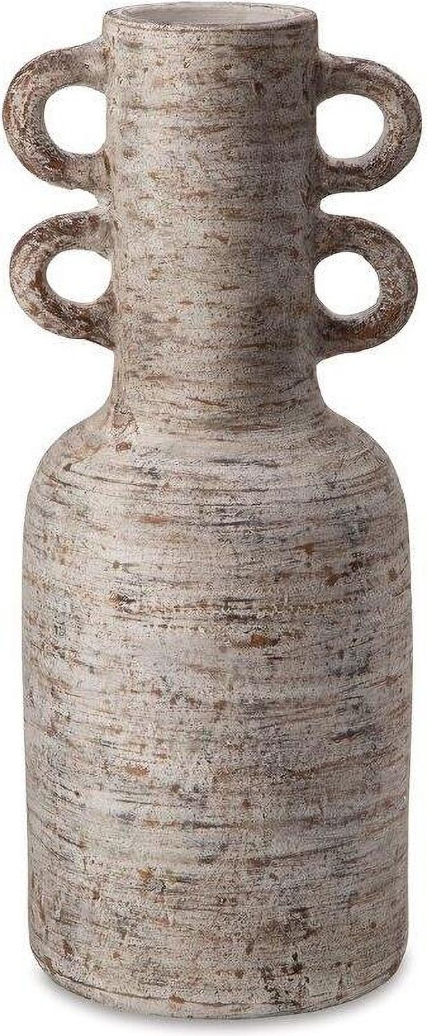 Wellbridge Vase In Distressed White A2000609