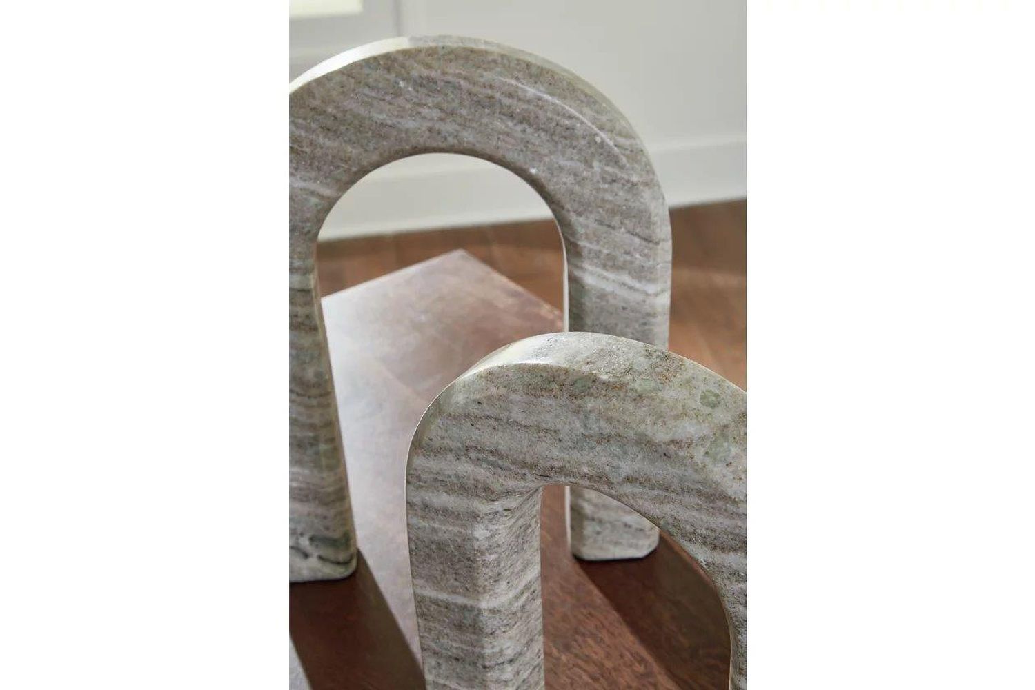 Keithton Sculpture Set of 2 In Taupe A2000618