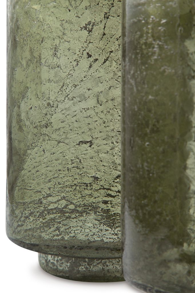 Clarkton Candle Holder Set of 2 In Green A2000623