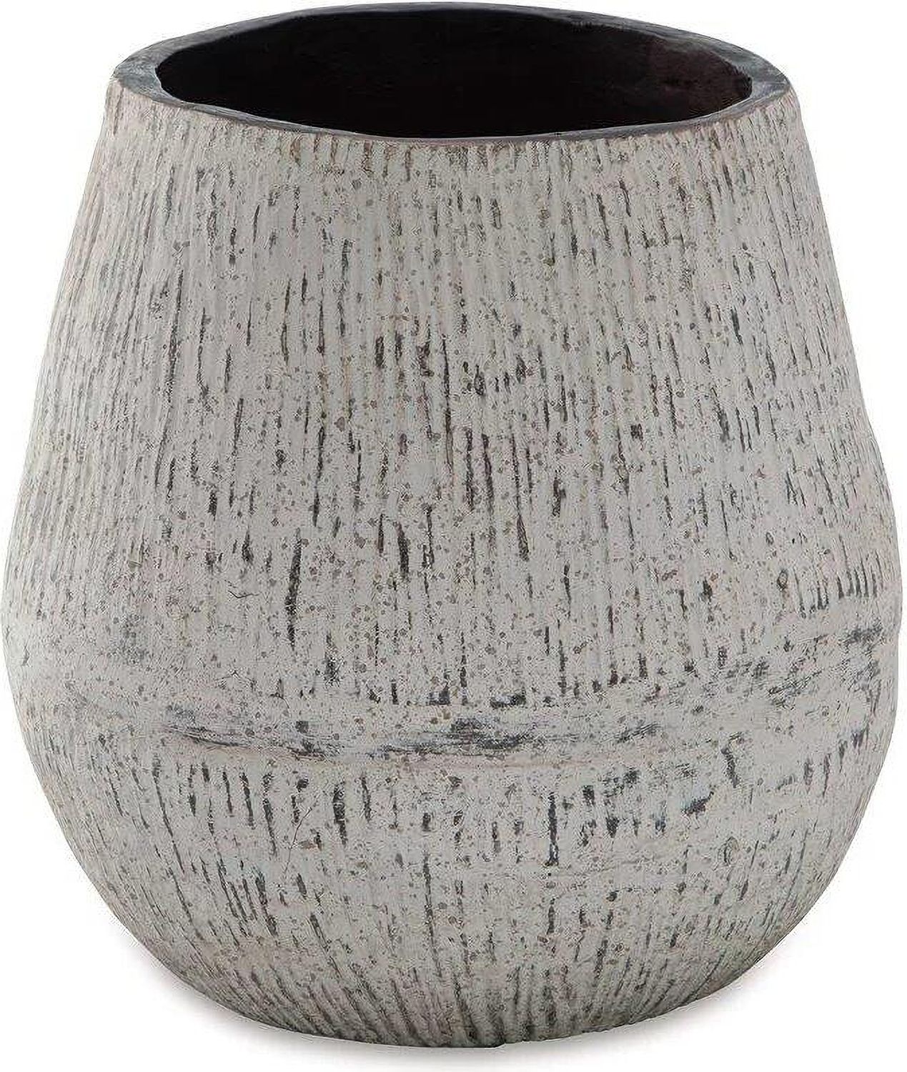 Claymount Vase In Distressed Brown A2000635