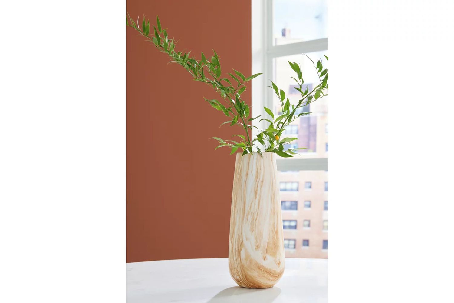 Cammen Vase In Tan A2000647