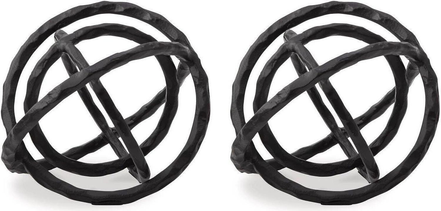 Barlee Sculpture Set of 2 In Black A2000652
