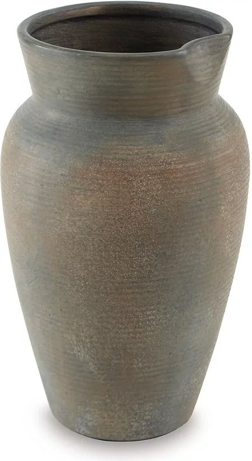 Brickmen Vase In Antique Grey A2000657