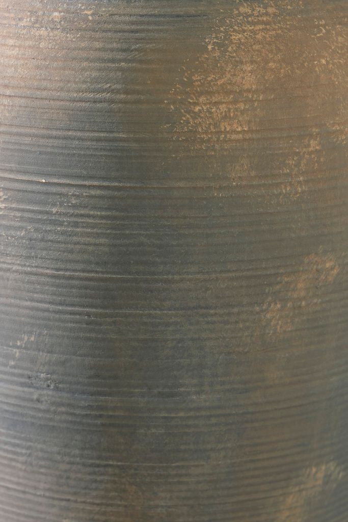Brickmen Vase In Antique Grey A2000657