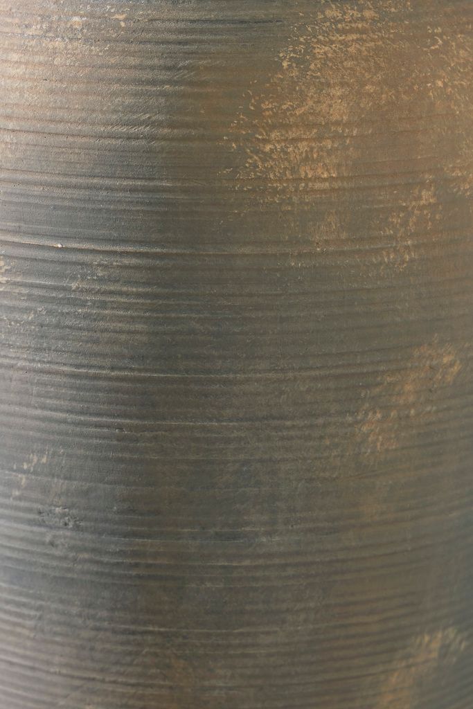 Brickmen Vase In Antique Grey A2000658