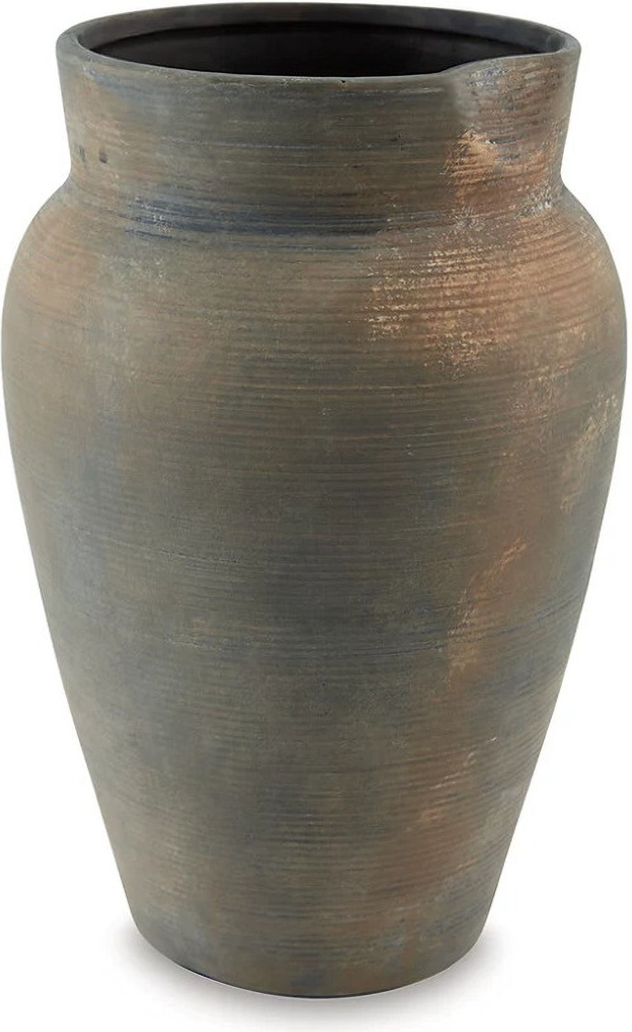 Brickmen Vase In Antique Grey A2000659