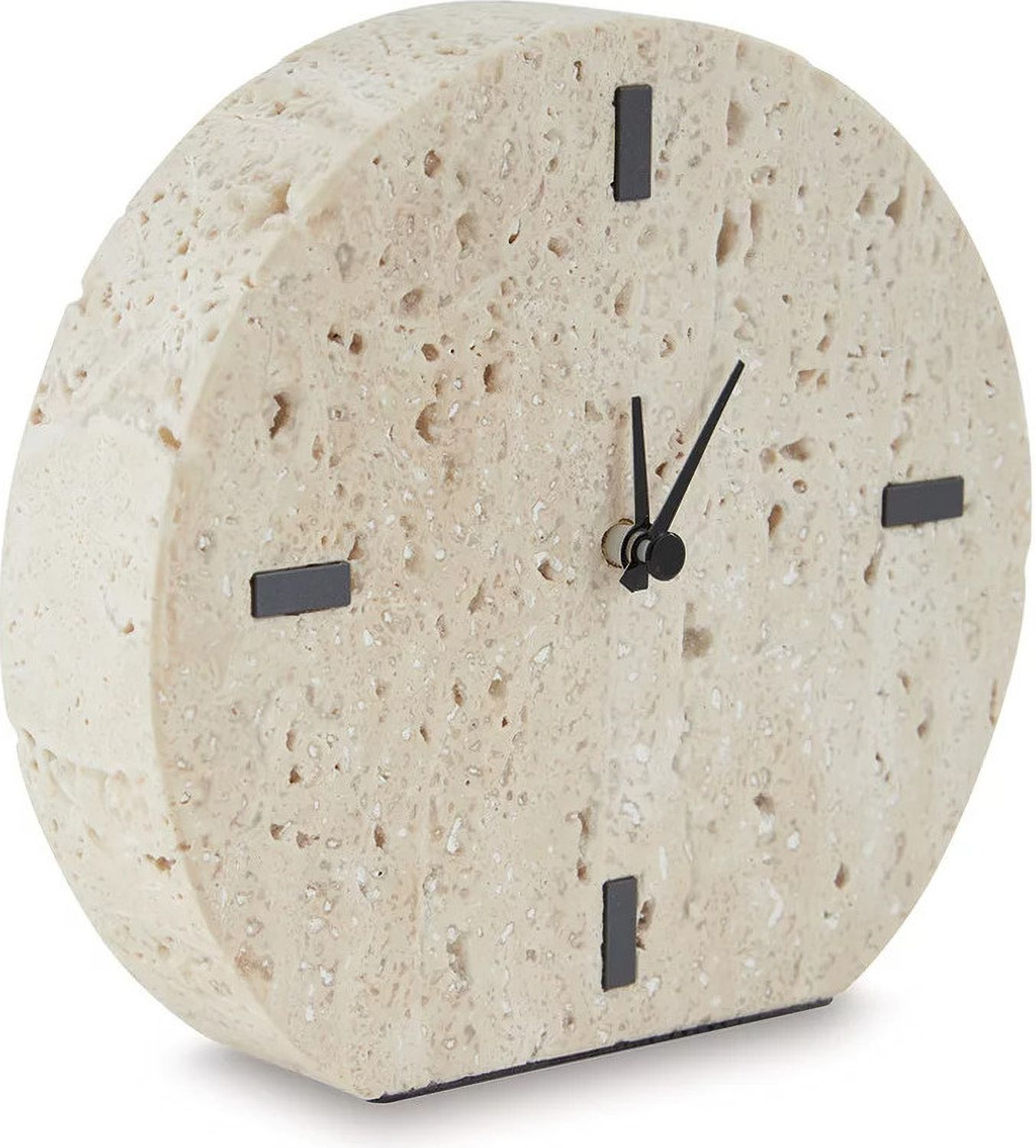 Donfordson Table Clock Set of 2 In Beige A2000660