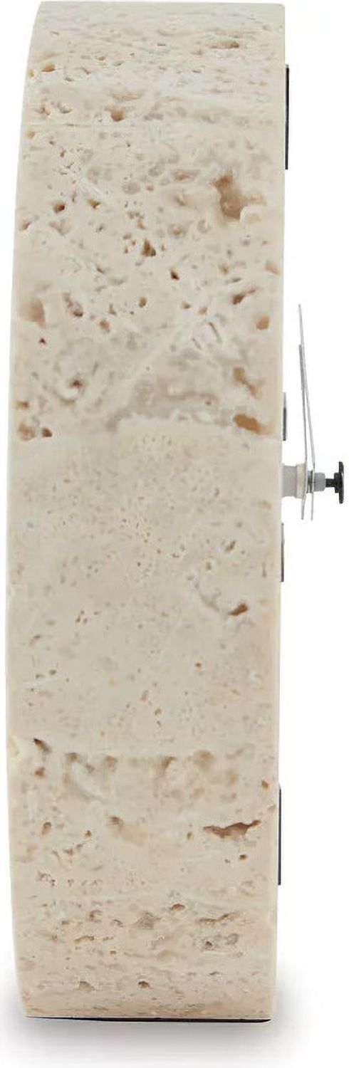 Donfordson Table Clock Set of 2 In Beige A2000660