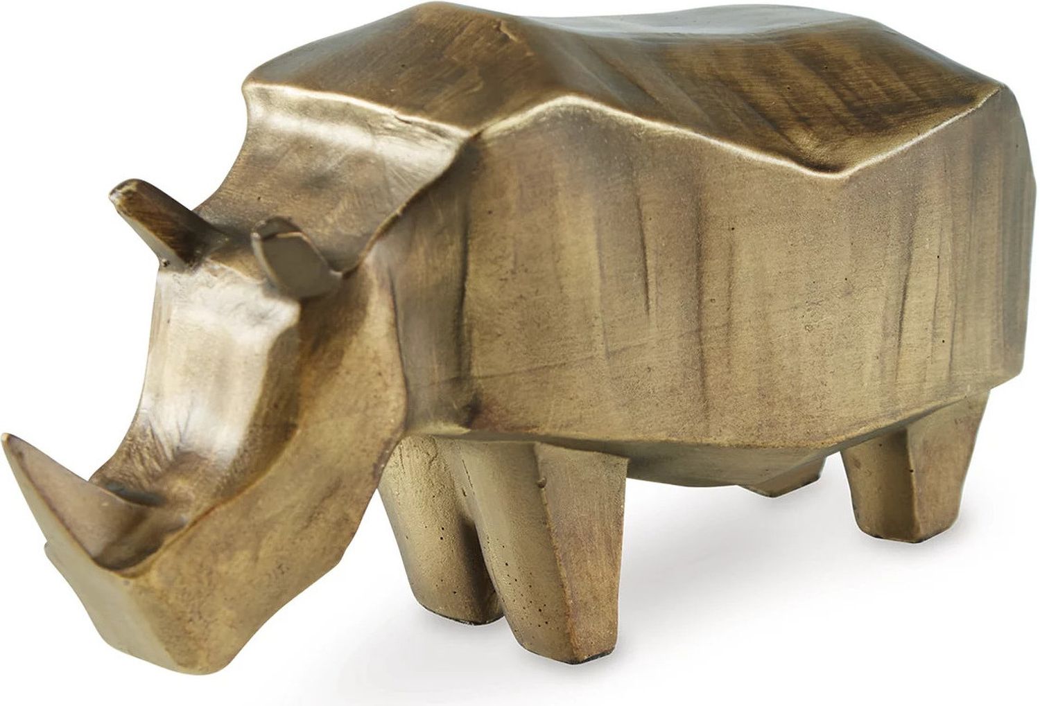Gentwell Sculpture In Antique Gold A2000665